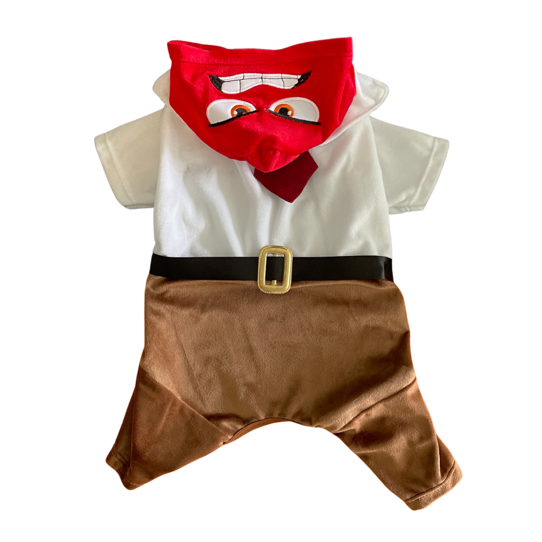 disfraz Furia Intensamente para mascotas