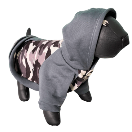 GAP Polera Militar para Mascotas Talla 4 Plomo