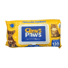 Toallas Humedas con carbon activado Claws & Paws Toallas Húmedas con Aloe Vera y Caléndula para Mascotas 120UN