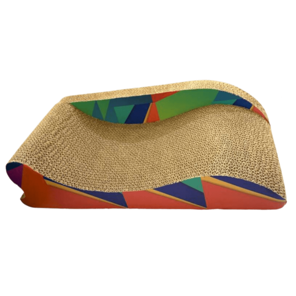 Rascador de Cartón para Gato 52X24X13.5CM