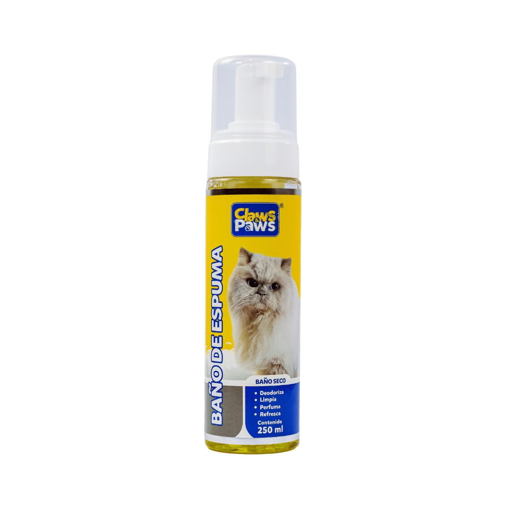 Baño de Espuma en Seco para Gatos 250ML