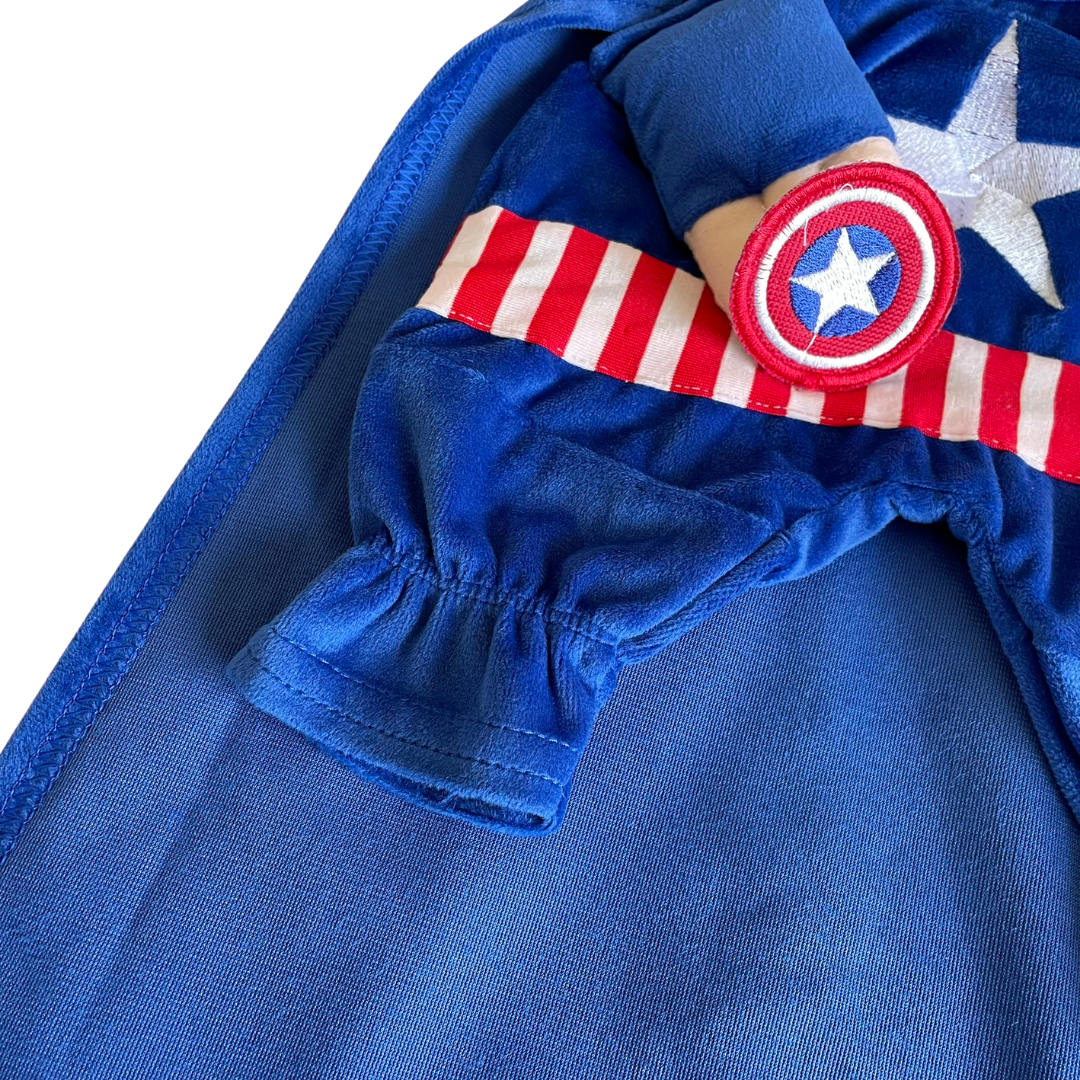 Disfraz Capitan America para Mascotas