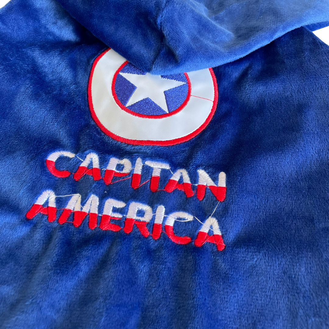 Disfraz Capitan America para Mascotas