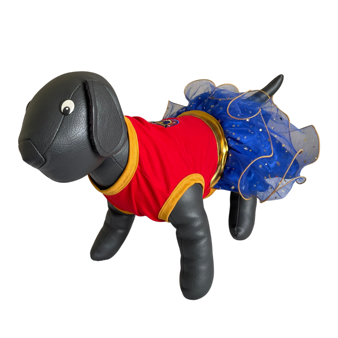 Disfraz Mujer Maravilla para Mascotas