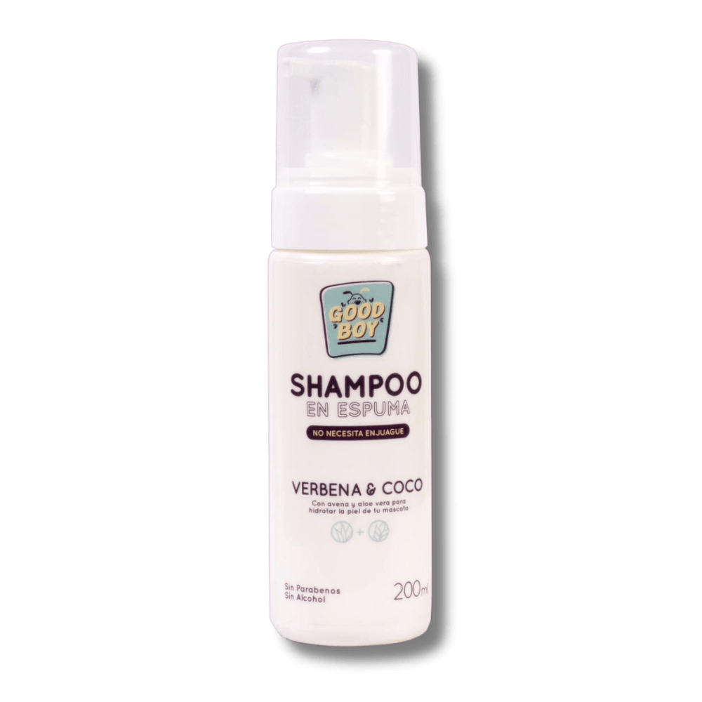 Good Boy Shampoo en Espuma Verbena y Coco para Perros 200ML