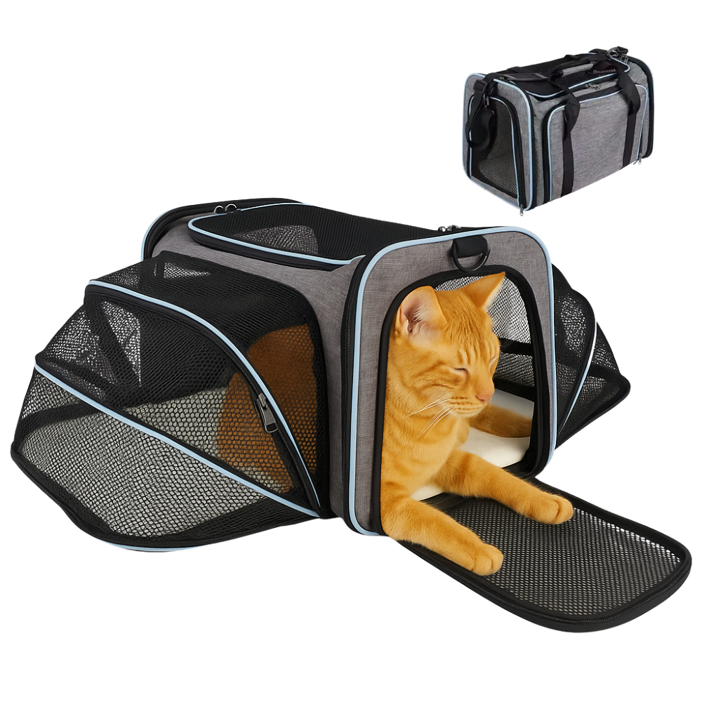 Mochila Transportadora Expandible para Mascotas