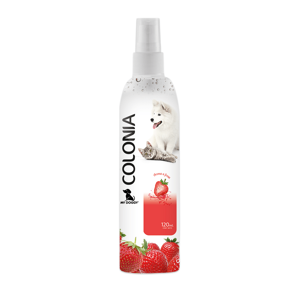 Colonia Aroma Fresa para Mascotas