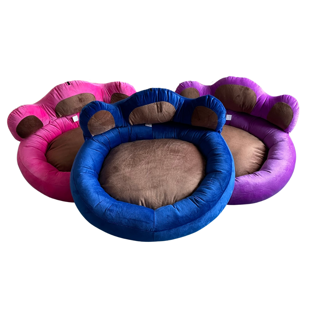 Cama para Perros forma Huella