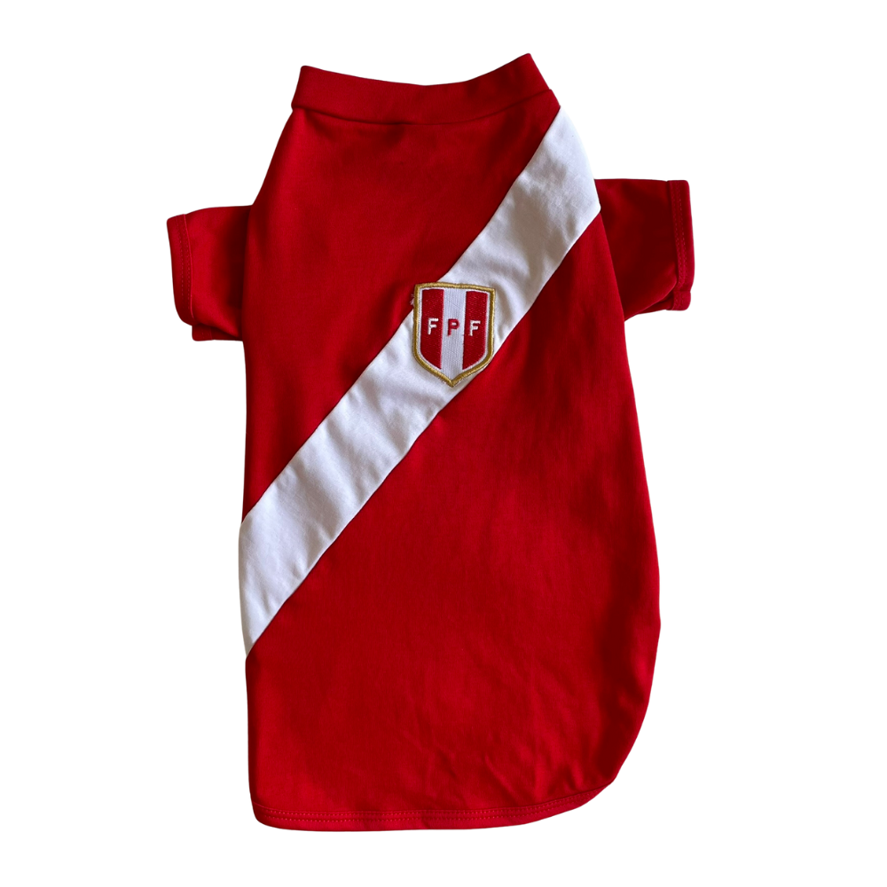 polo selección Perú para mascotas