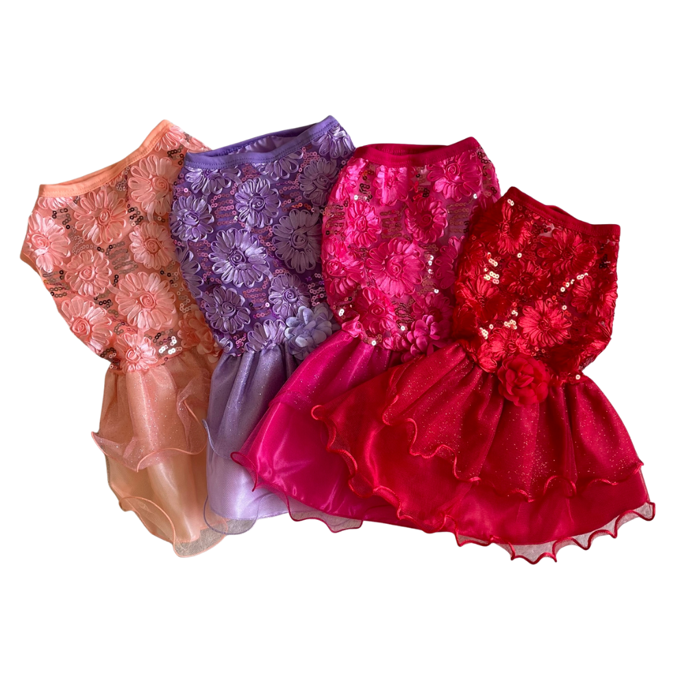 vestido de fiesta para perros