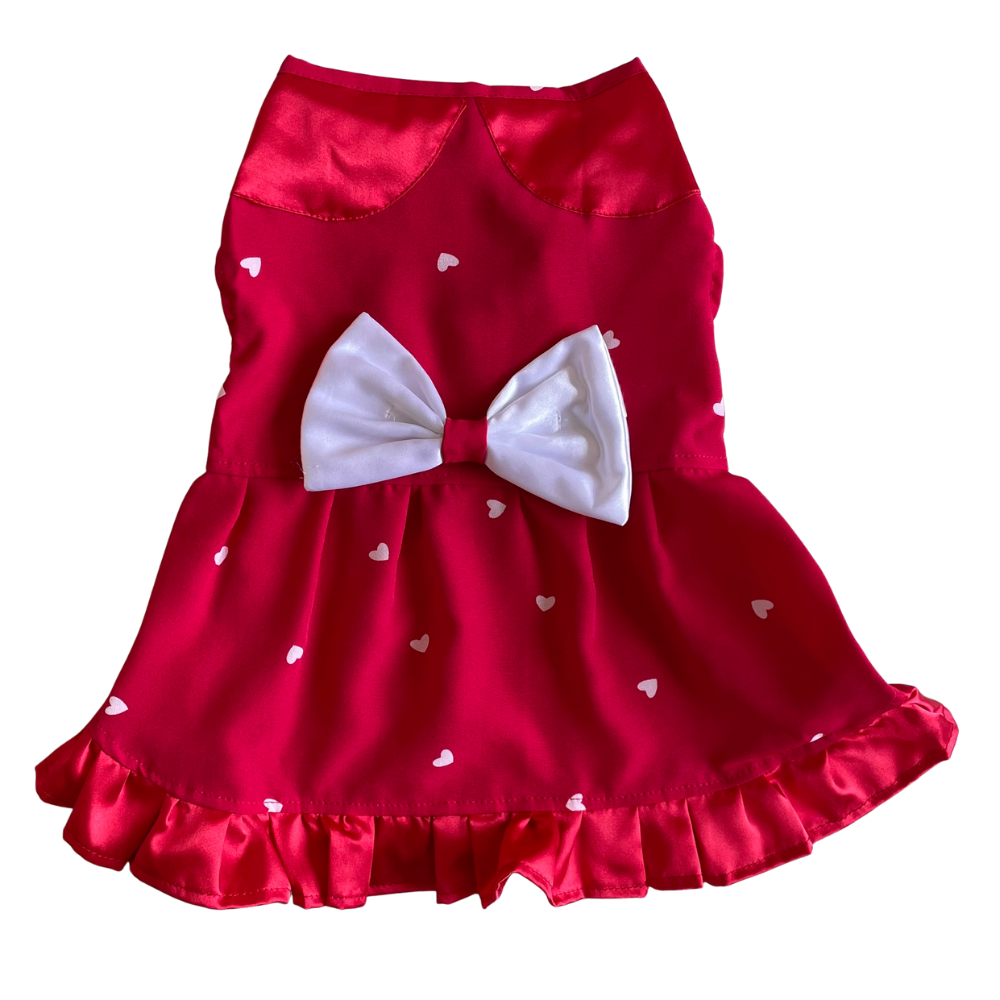 Vestido de San Valentín para Mascotas