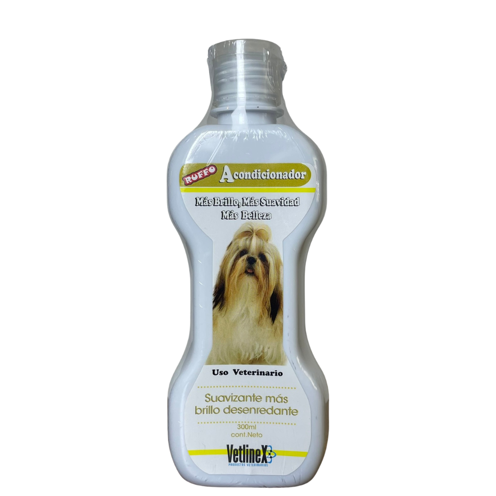 Frasco de 300 ml del Acondicionador Vetlinex para perros