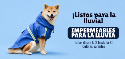 Banner Impermeable Lluvia Perros
