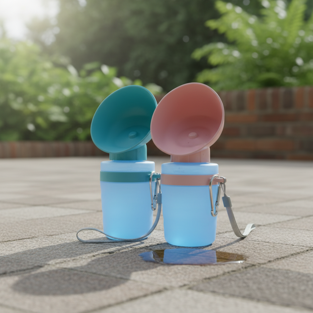 bebedero portátil para perros