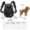 Canguro Transportador para Mascotas Talla S Negro (3)