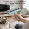 Cepillo Removedor de Pelo de Mascota Celeste (5)