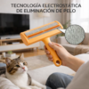 Cepillo Removedor de Pelo de Mascota Naranja (4)
