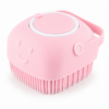 Cepillo de Baño Masajeador para Mascotas Rosa
