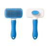 Cleanpets Cepillo Sacapelo Celeste para Mascotas