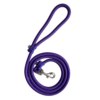 Correa de Nylon Resistente Delgada Morado 1.2 mts para Perros (3)