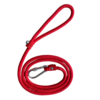 Correa de Nylon Resistente Delgada Rojo 1.2 mts para Perros (3)