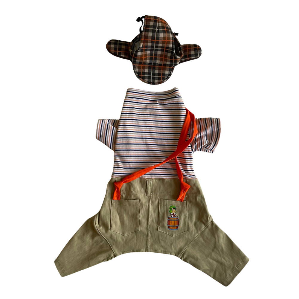Disfraz Chavo del 8 para Mascotas - Imagen 3
