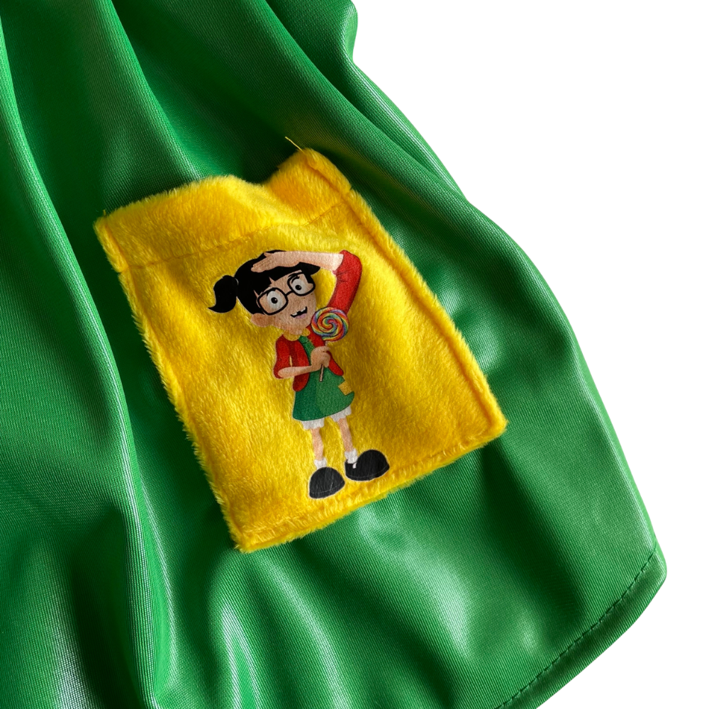 Disfraz Chilindrina para Mascotas - Imagen 3