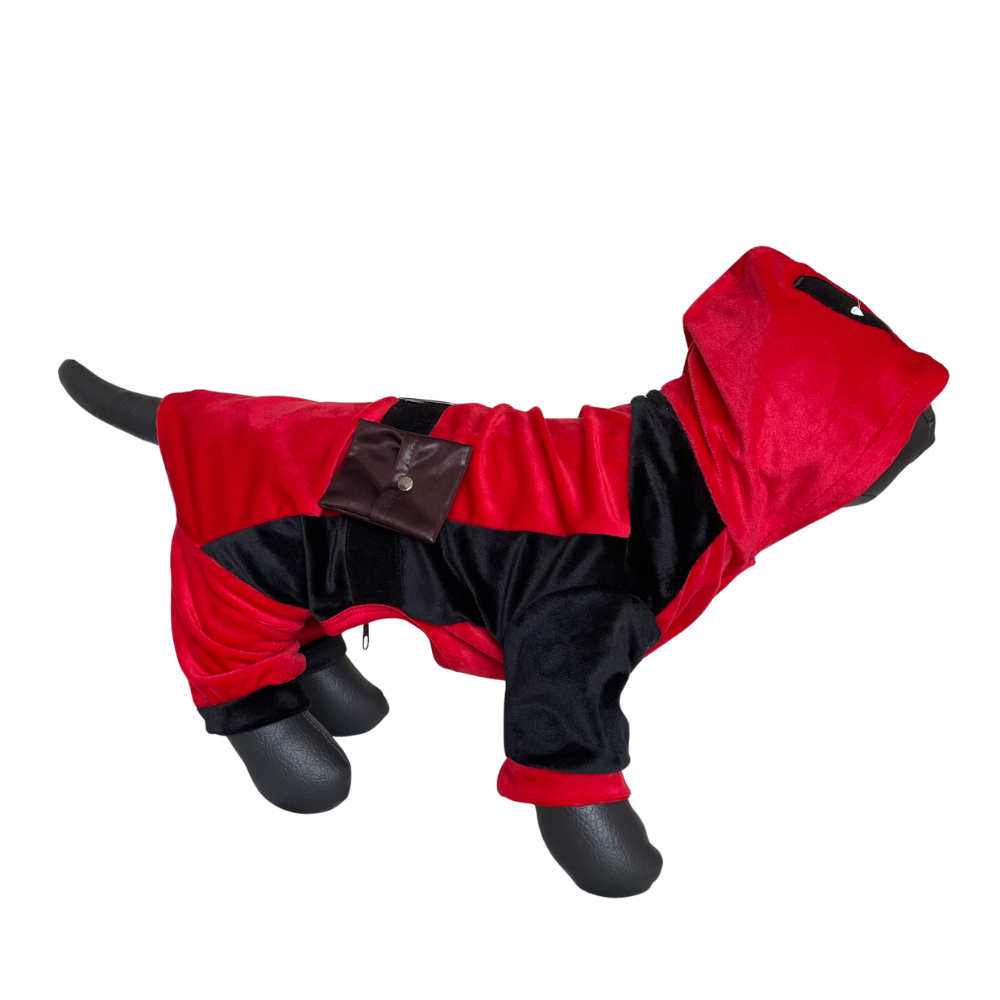 Disfraz Dead Pool Dog para Mascotas - Imagen 3