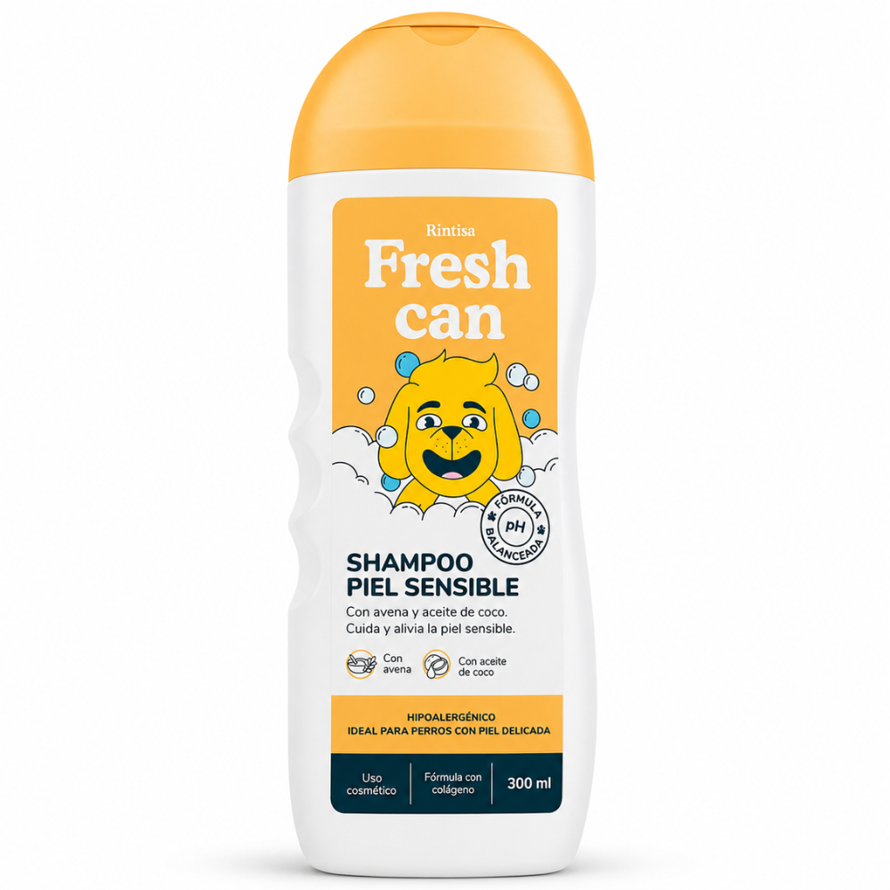 Fresh Can Shampoo Piel Sensible para Perros 300 ml - Imagen 1