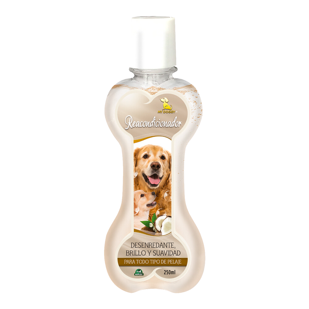 shampoo reacondicionador para mascotas 250ml