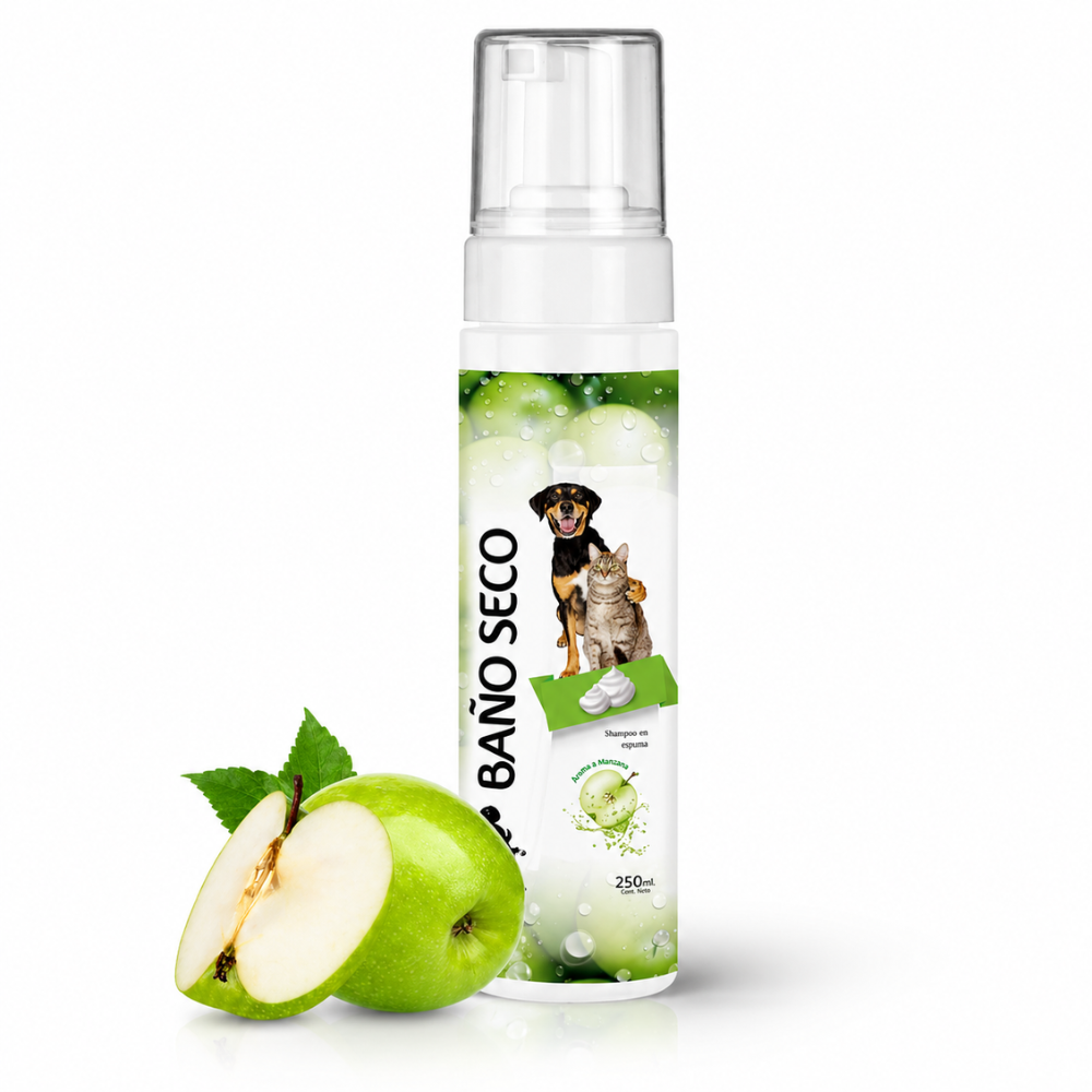 My Doggy Shampoo de Baño en Seco con Aroma Manzana para Mascotas 250ML Shampoo en seco mascotas aroma manzana 250 ml
