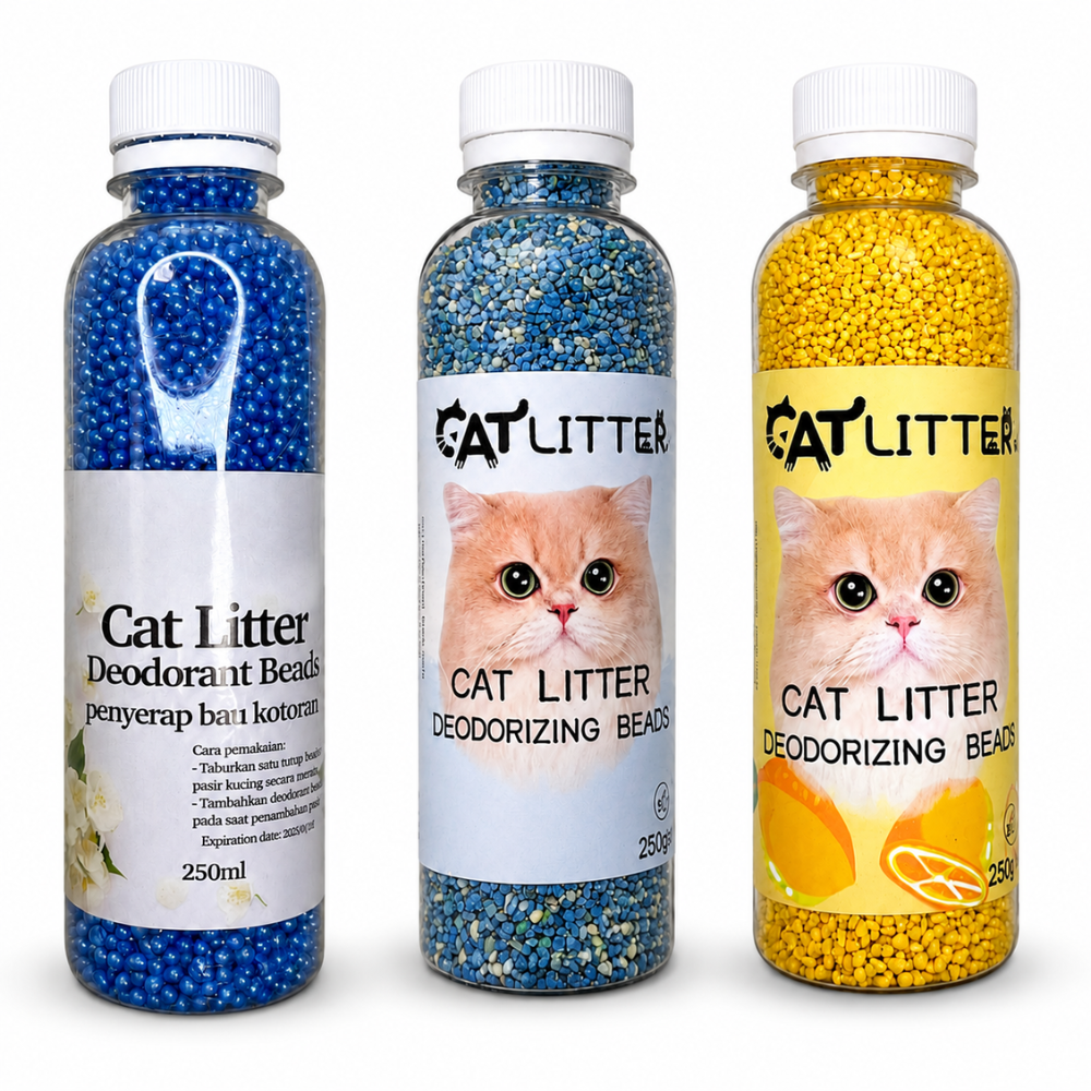 Perlas neutralizadoras olor arena gato 250gr