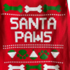 Polo de Navidad Santa Paws para Mascotas (4)