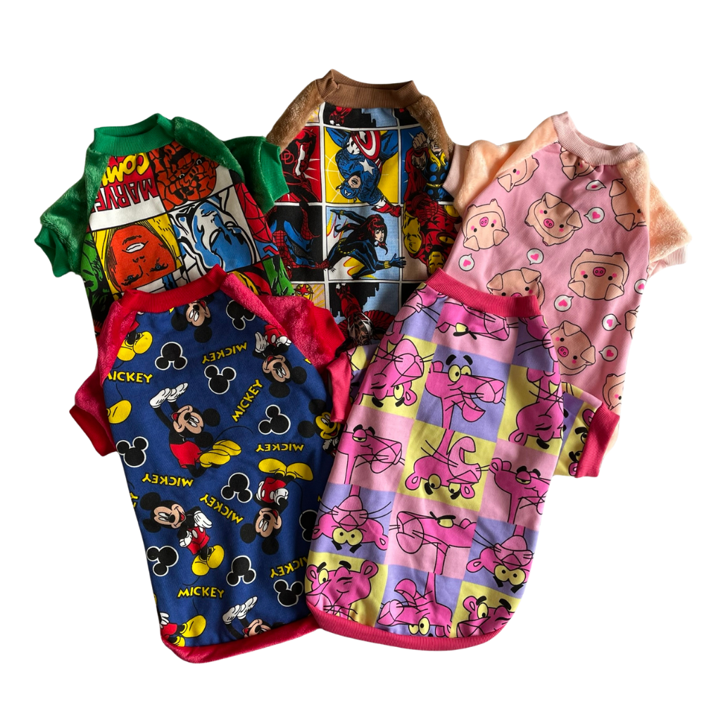 polera de felpa para mascotas