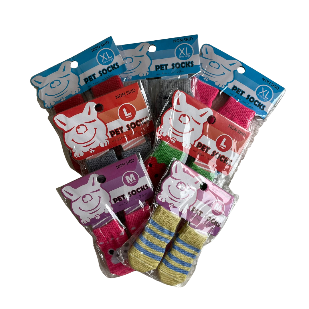 medias de algodón para perros