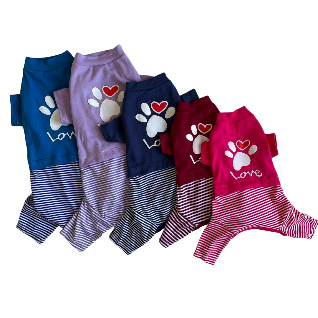 pijama de algodón para mascotas