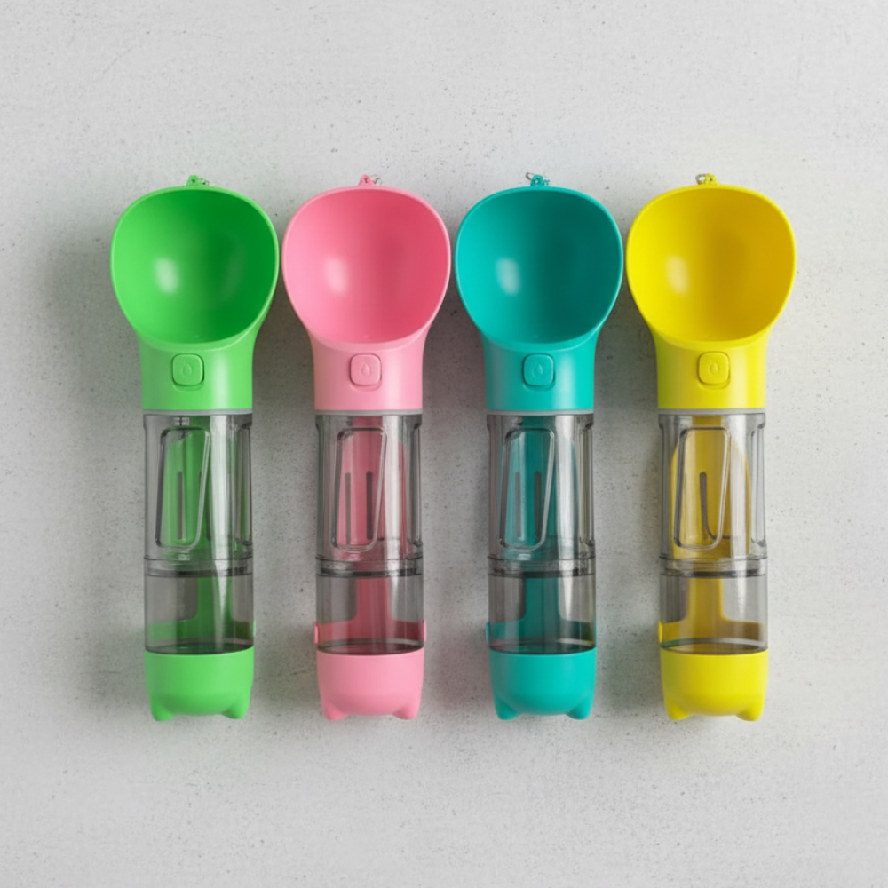 bebedero multiuso 4 en 1 para perros