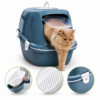 Savic Arenero para Gato Premium Azul 64 x 46 x 48 cm Savic Arenero Gato Azul 64 x 46 x 48 cm