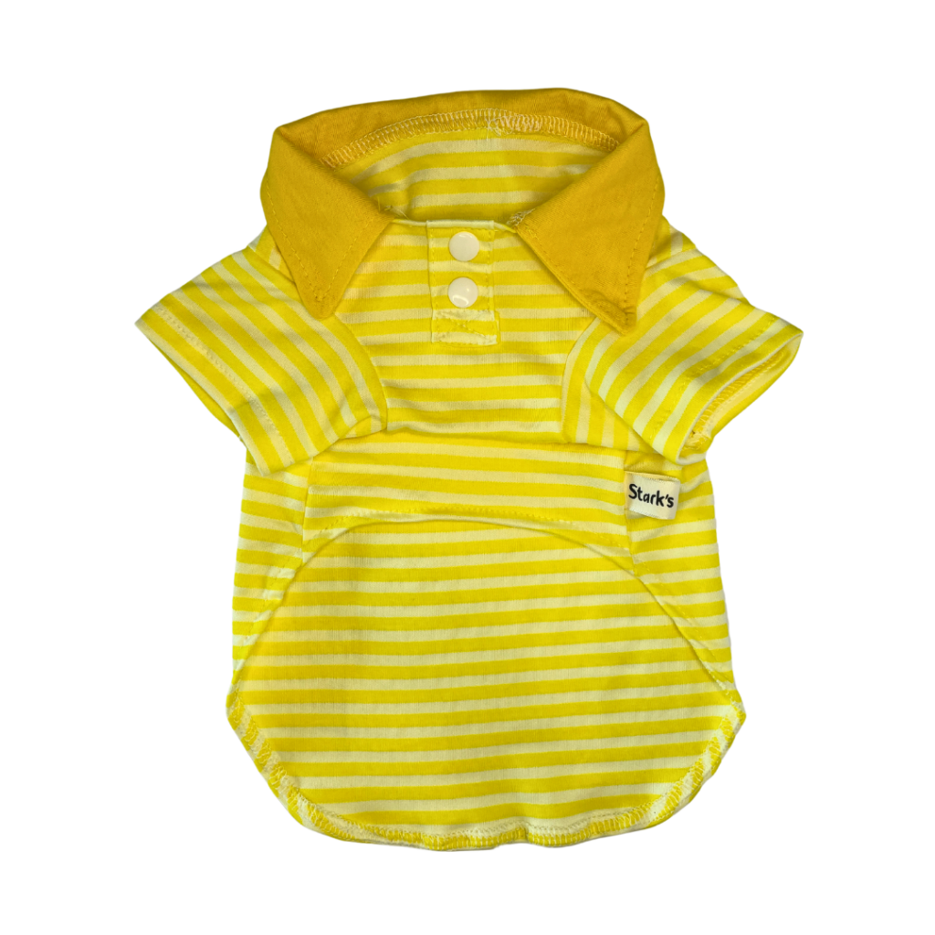 polo amarillo para mascotas