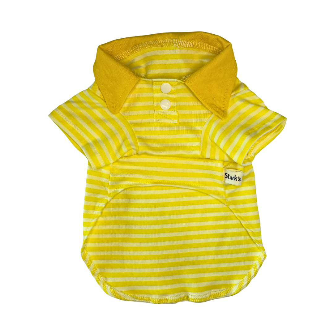polo amarillo para mascotas