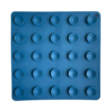 Tapete de Silicona Para Lamer Comida Antiansiedad para Mascotas Azul 21CM - Thumbnail Image 2