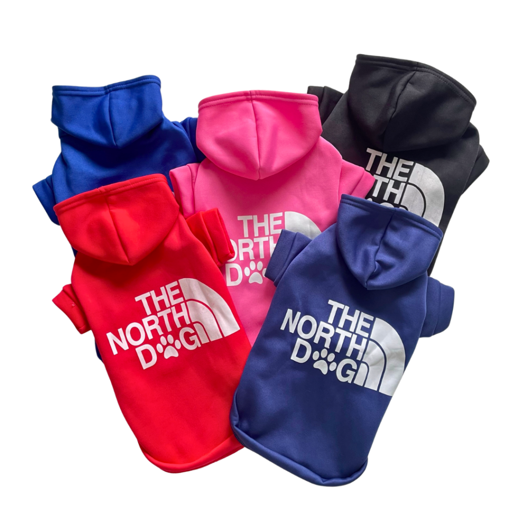 polera The North Dog para mascotas